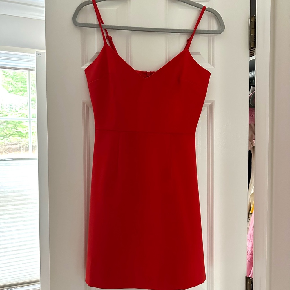 French Connection Vibrant Red Mini Dress